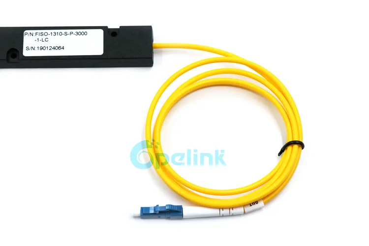 High Performance Polarization- Insensitive Single/Dual Stage Optical Isolator for Fiber Optic Systems Testing