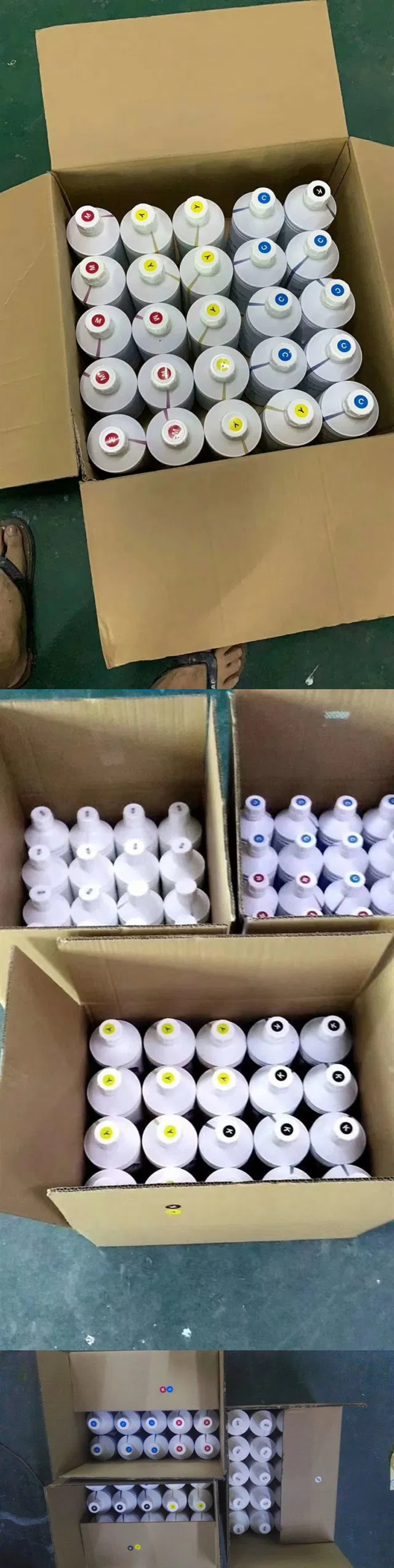 High Quality DTG Digital Textile Cmyk Water Based Pigment Printing Ink with High Fluency for Inkjet T-Shirts Printing