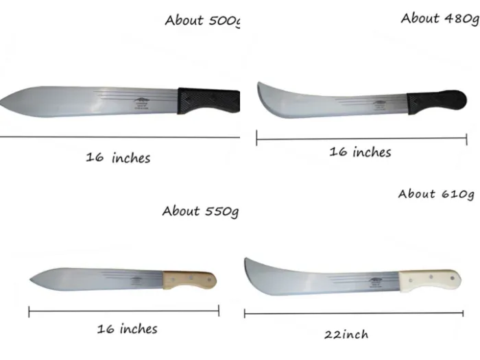 High Quality Steel Bush Machete Knife 16inch M204 212