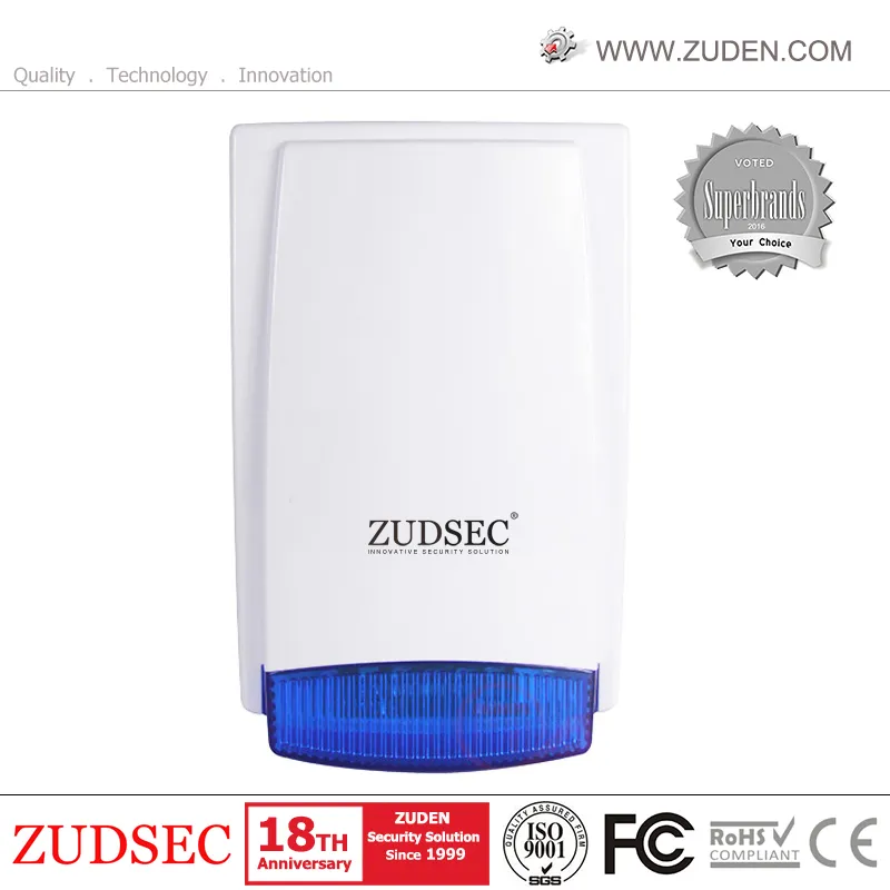 High Quality Wireless Indoor Strobe Siren for GSM Home School Office Alarm System Flash GSM Strobe Siren