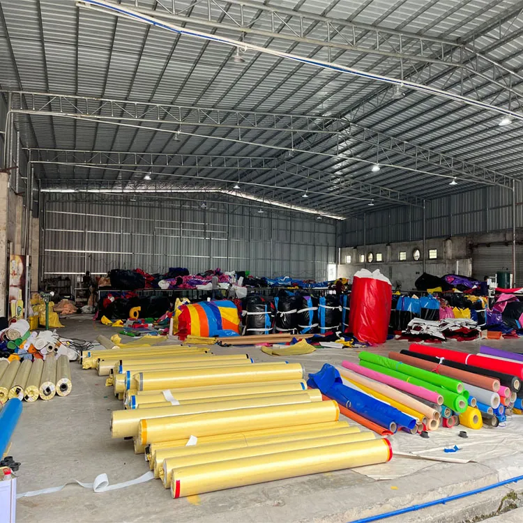 Hot Sale Flower Design New Arrival Inflatable Bounce House with Slide