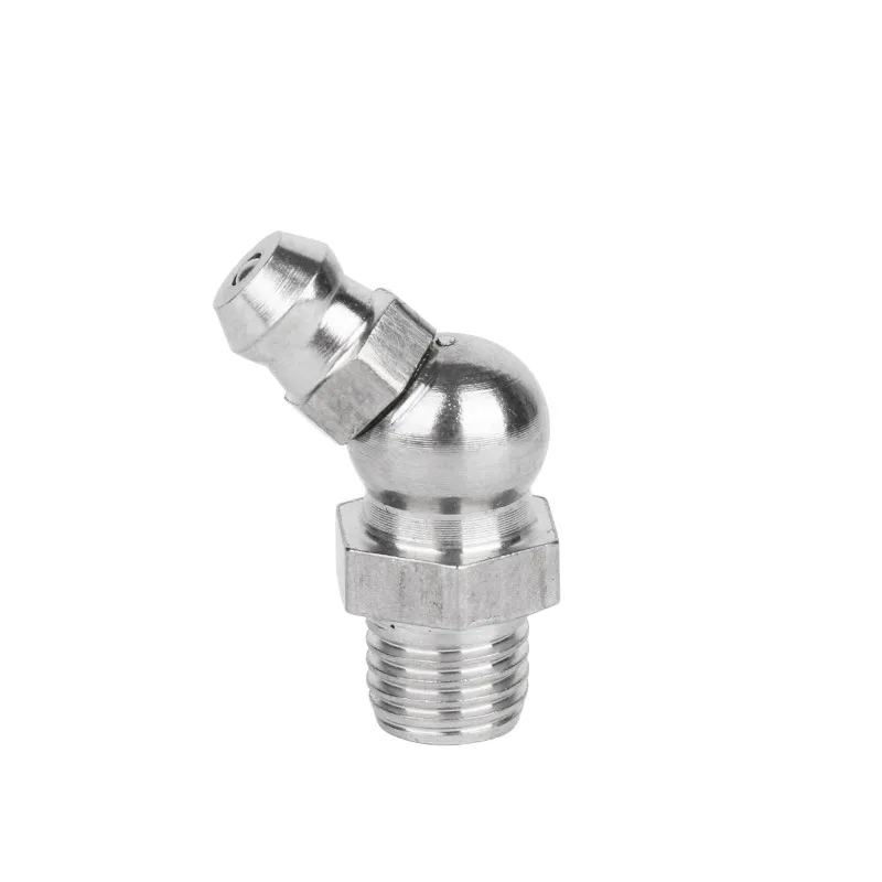 Hot Sell Grease Fitting M10X1 45 Degree Grease Nipple Assortment for Cars