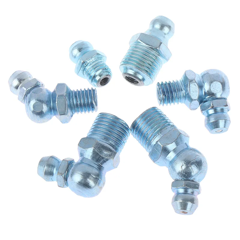 Hot Sell Grease Fitting M10X1 45 Degree Grease Nipple Assortment for Cars