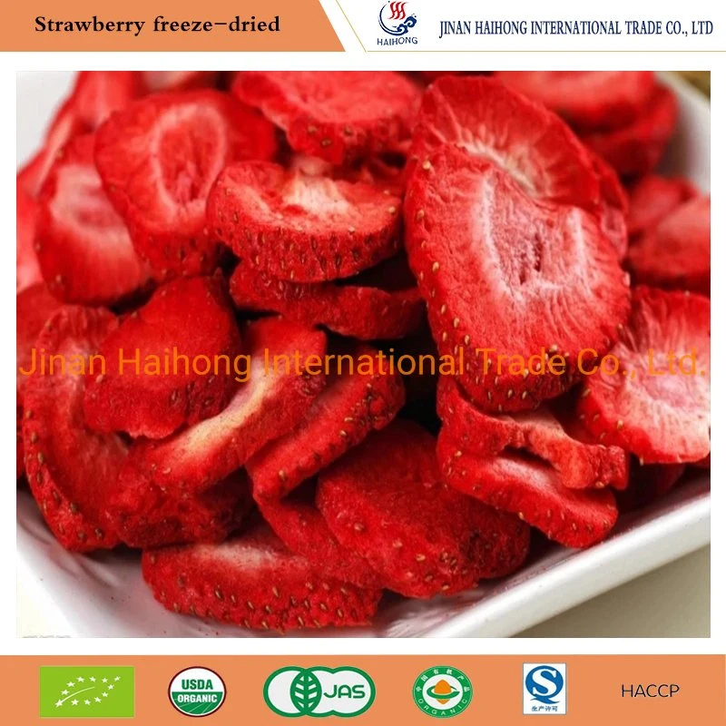 Hot Sell Vacuum Package Freeze Dried Strawberry Sliced