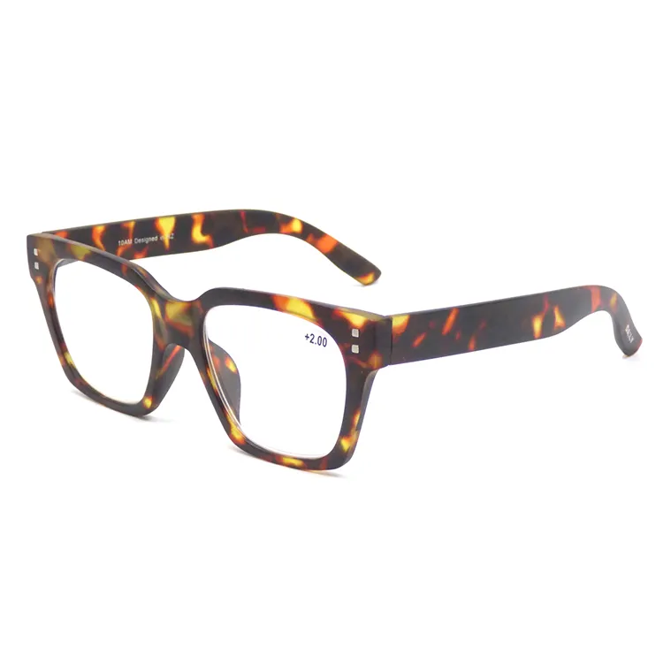 Hot Selling Injection Reading Glasses Sunglasses Tortoise