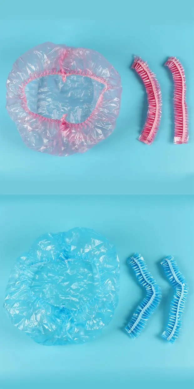 Hotel Amenities Shower Cap Plastic Shower Cap OEM Manufacturer