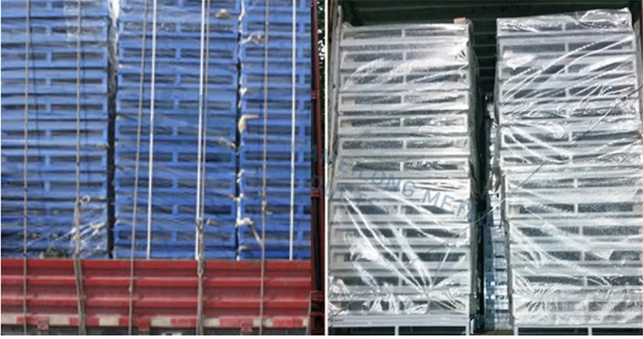 Huameilong Heavy Duty Cheap Galvanized Metal Pallet for Warehouse Storage