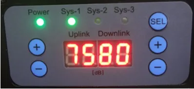 Indoor Lte800& Dcs1800&2600MHz 23dBm Cell Phone Signal Booster Triband Amplifier