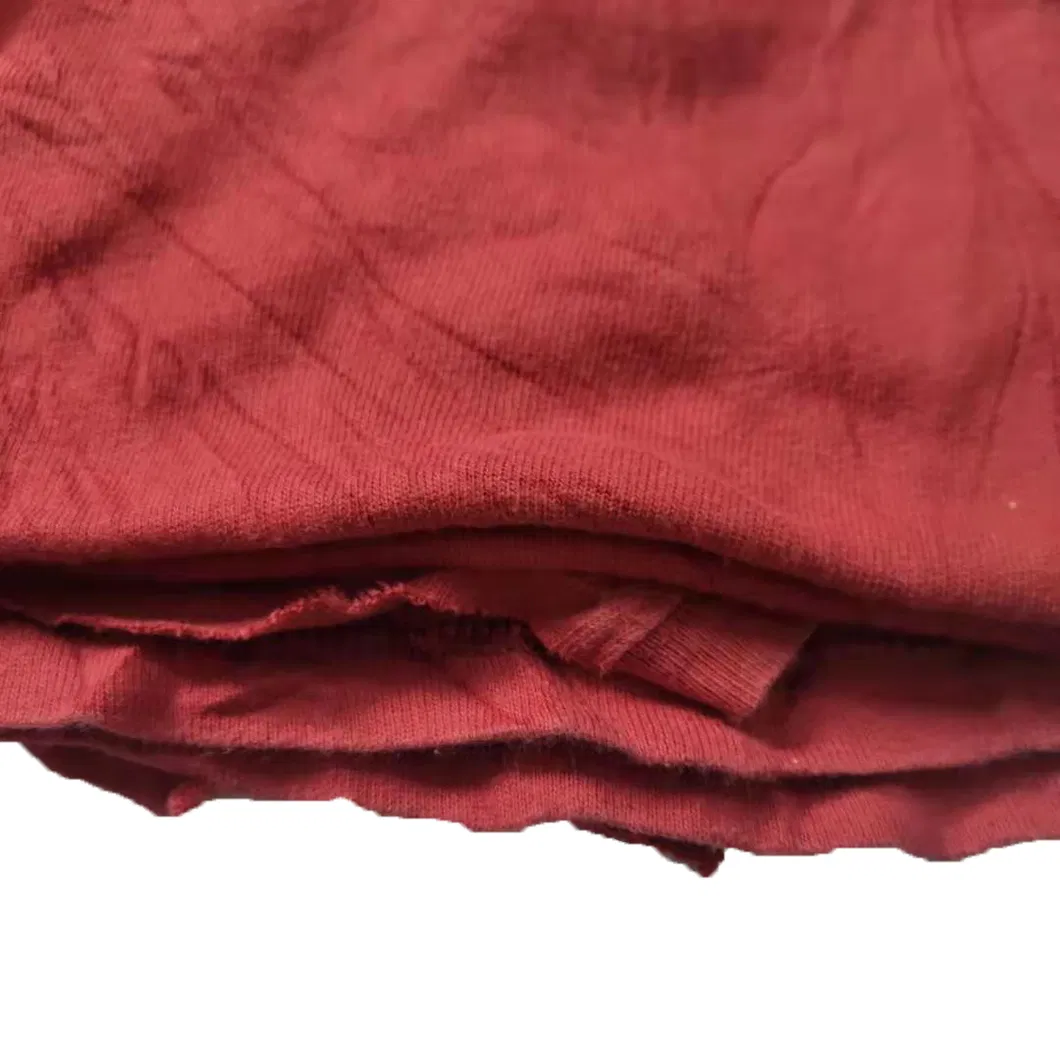 Industrial Oil Resistant Dark Color Mixed T Shirt Wiping Rags