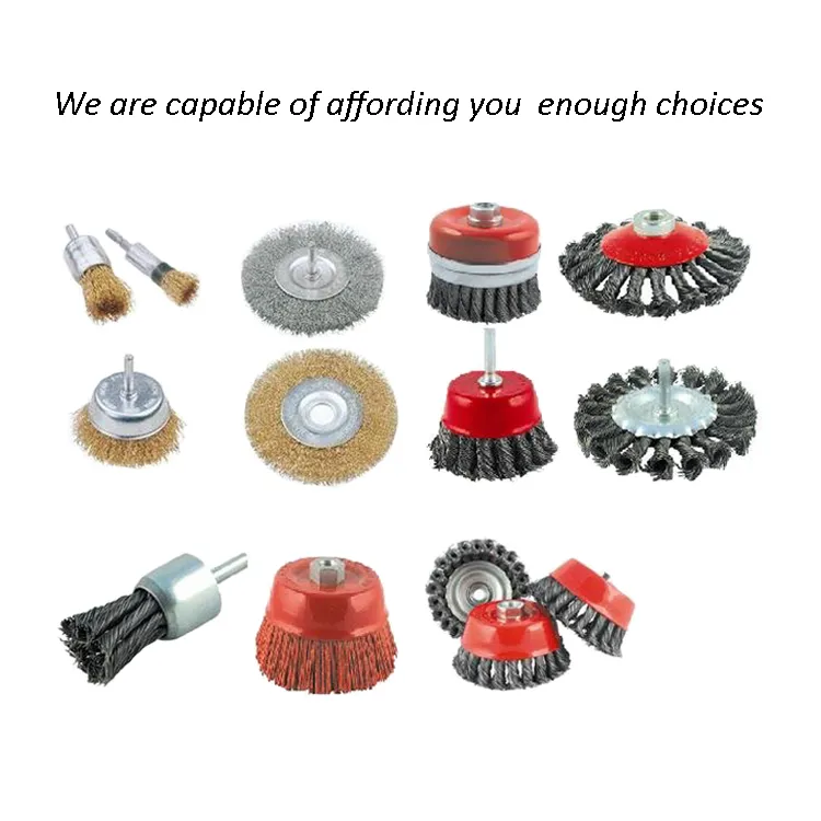 Industrial Wholesale Polishing Sisal Filament Wheel Wire Brush