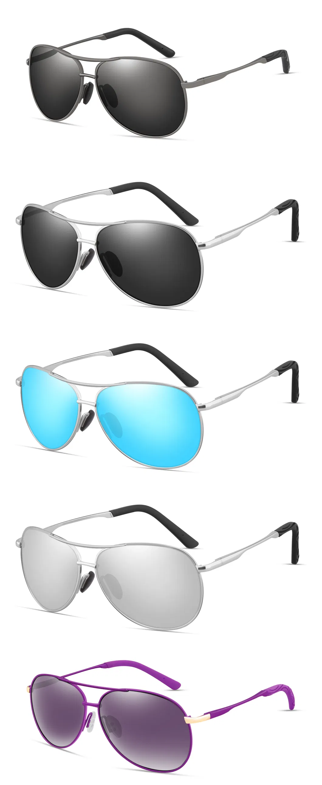 ISO Certificated Korean Style New Design Cool Fashionable Polarized Sunglasses