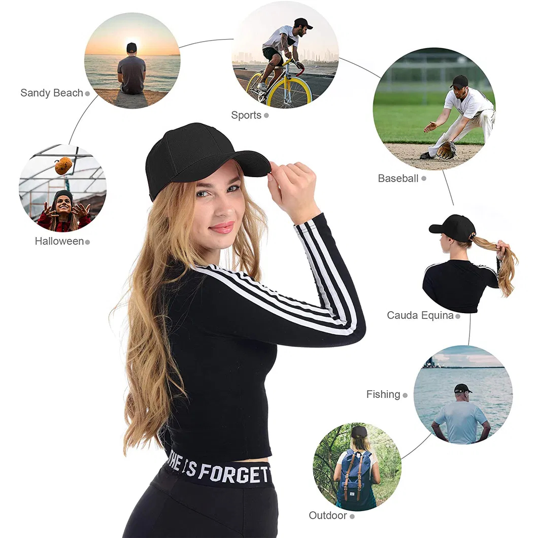 Korean Version of Spring and Summer Baseball Men′s Fashion Sports Checked Women′s Travel Canvas Sunshade Suntan Cap