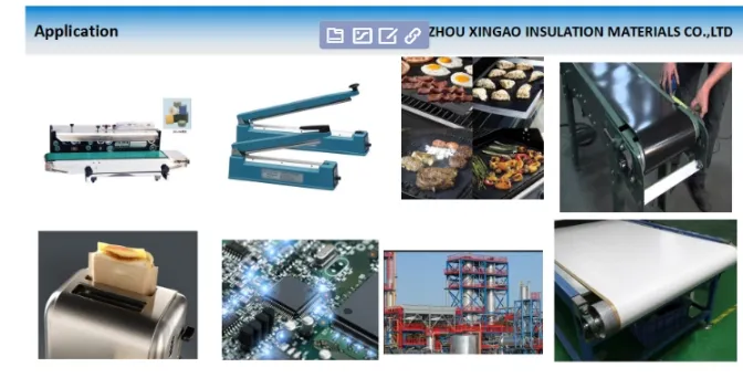 Long Life Stable Non-Stick Surface 9018 PTFE Cloth in China