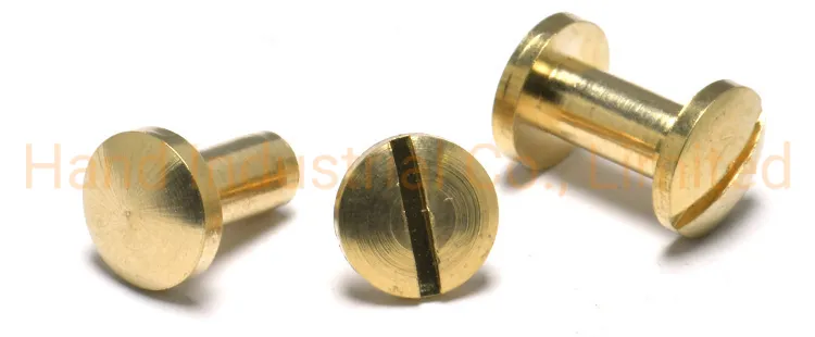 M3 M4 5 6 8 10mm Binding Screw Male Female Connector Bolt Brass Chicago Screw Dome Head Barrel Nut