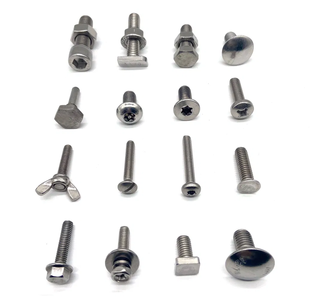 M5 Knurled Stainless Steel Butterfly Type Wing Thumb Screw DIN318