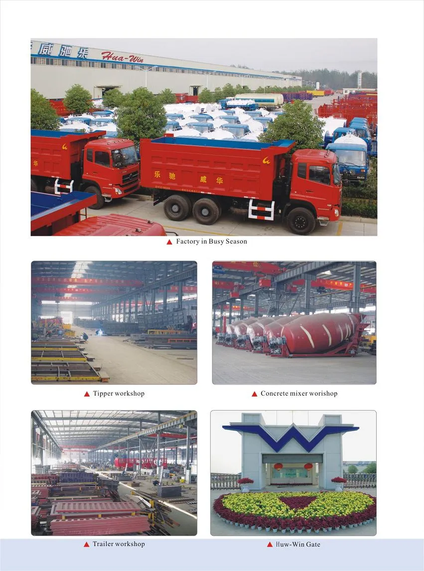 Machinery Transport 3 Axle Low Bed Semi Trailer