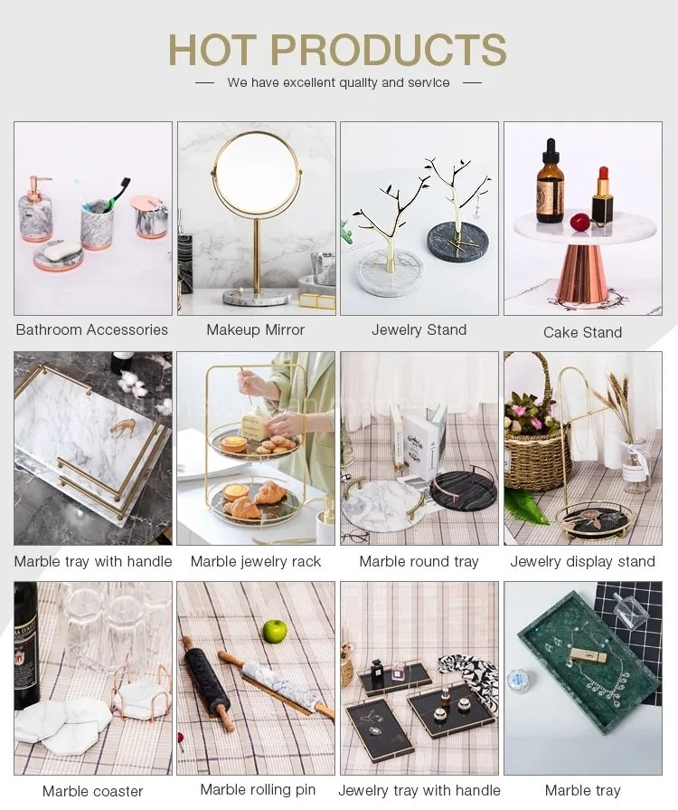 Made in China Natural Marble Candle Jars for Home Decoration