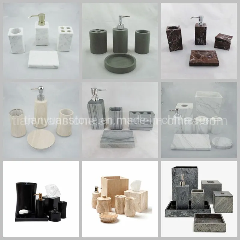 Made in China Natural Marble Candle Jars for Home Decoration