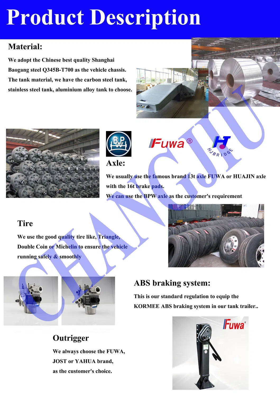 Manufactures 3 Axles Low Bed Semi Trailer Trailers 40FT Tridem Axle Low Loader 60 Ton Lowboy Semi Low Bed Trailer