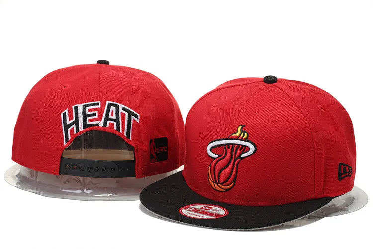Miami Heat Promotional Blank Baseball Cap for Custom Logo Design Fan Caps