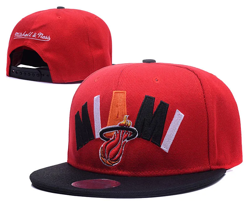 Miami Heat Top Selling 100% Cotton Brushed Good Quality Wholesale Baseball Cap