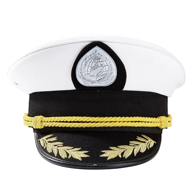 Military German Officer Hat / Hot Sale Military Army Police Officer Peak Hat