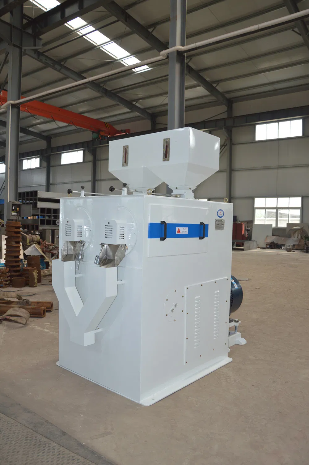 Mnmf18*2 Double Roller Rice Whitener for Rice Mill Machine Plant for Sale