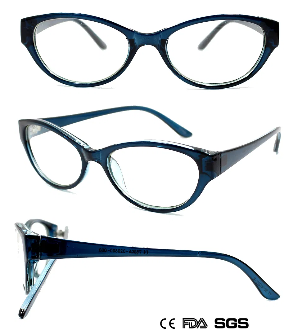 Multi-Colored Cat-Eye Lady's Reading Glasses Eyeglasses (M75305)