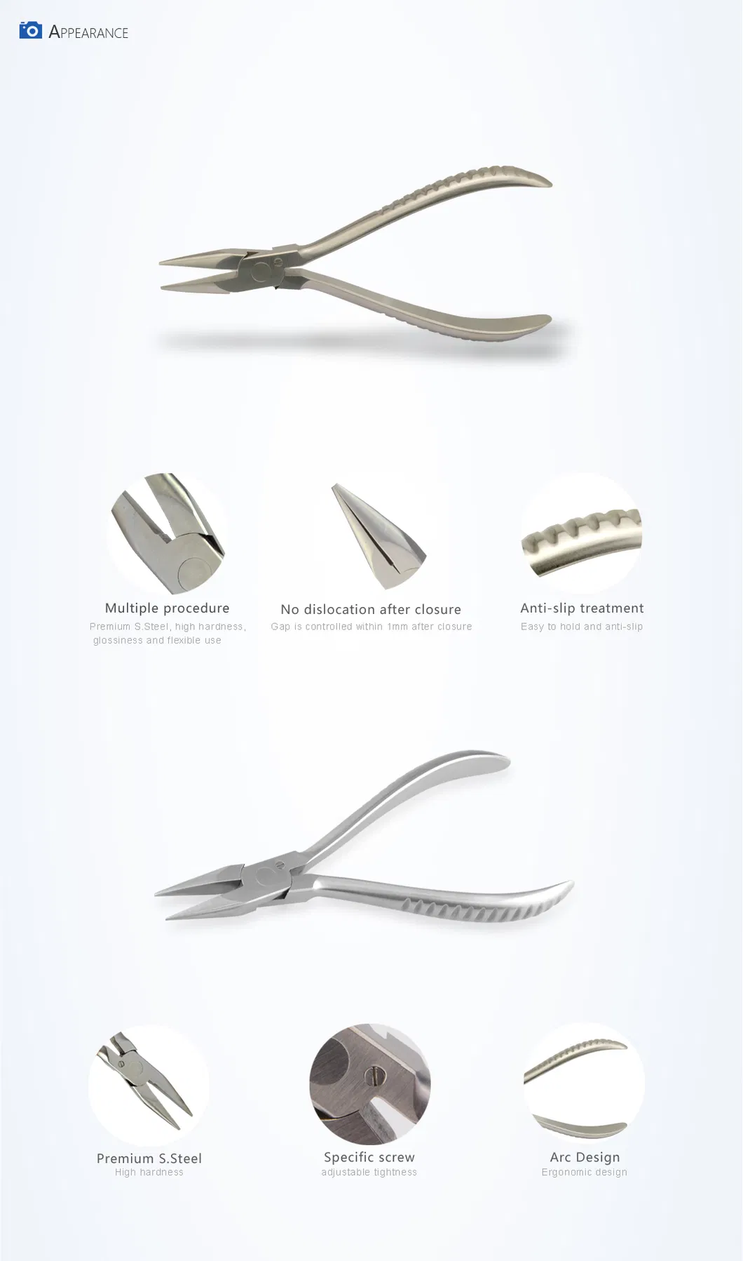 Nose Pliers to Adjust The Bracket