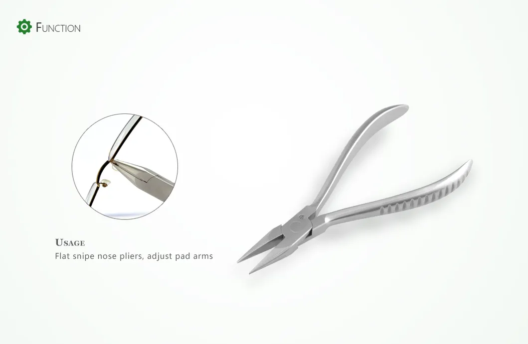 Nose Pliers to Adjust The Bracket