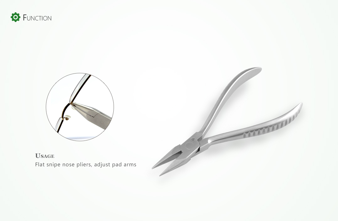 Nose Pliers to Adjust The Bracket