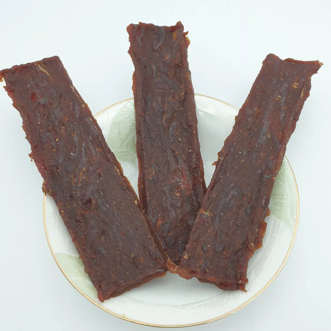 OEM/ODM Organic Body Toughness Customized Package Drying Pet Snacks Beef Brc