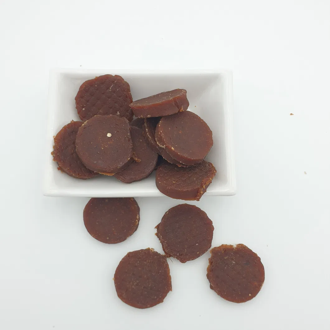 OEM/ODM Organic Body Toughness Customized Package Drying Pet Snacks Beef Brc