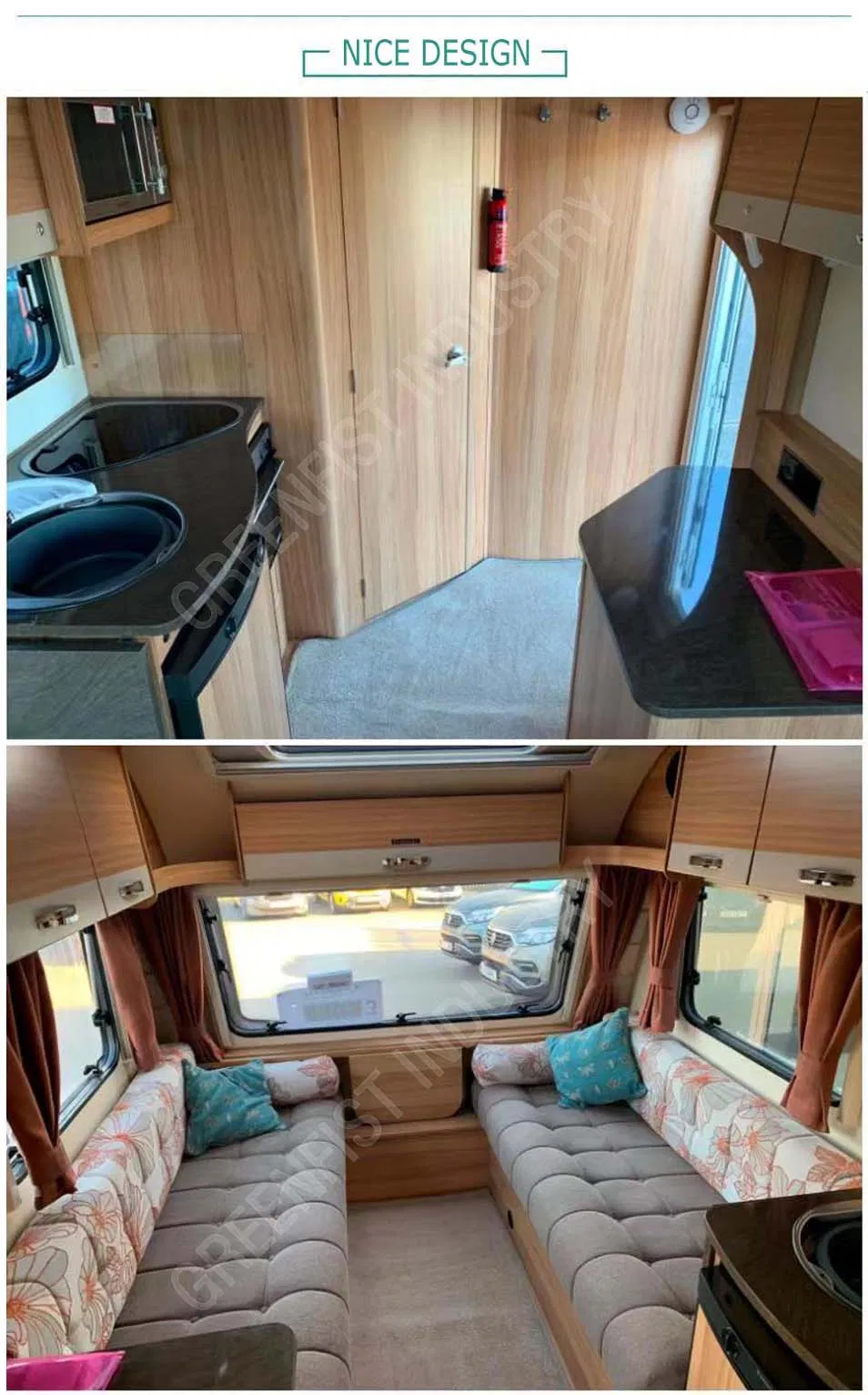 off Road Camper Travel Trailer with Independent Suspension
