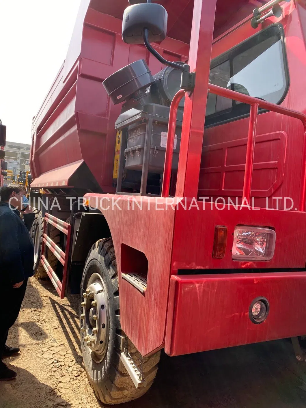 Original HOWO Used 70 Tons Mining Dump Tipper Truck
