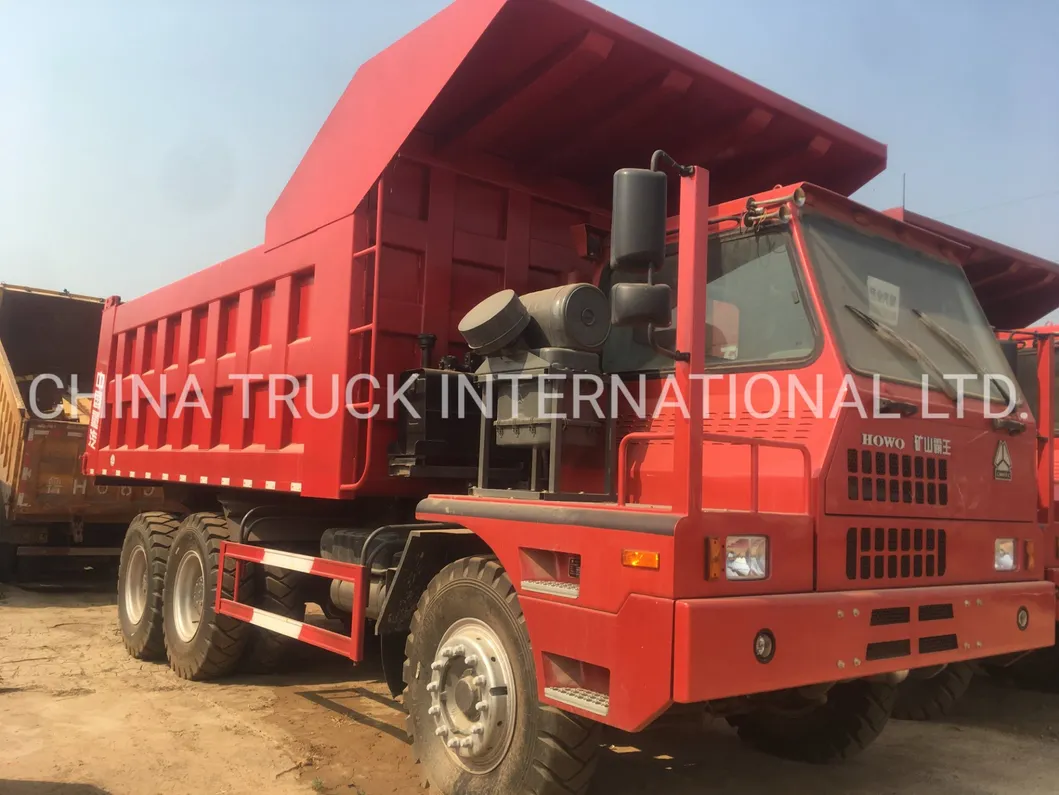 Original HOWO Used 70 Tons Mining Dump Tipper Truck