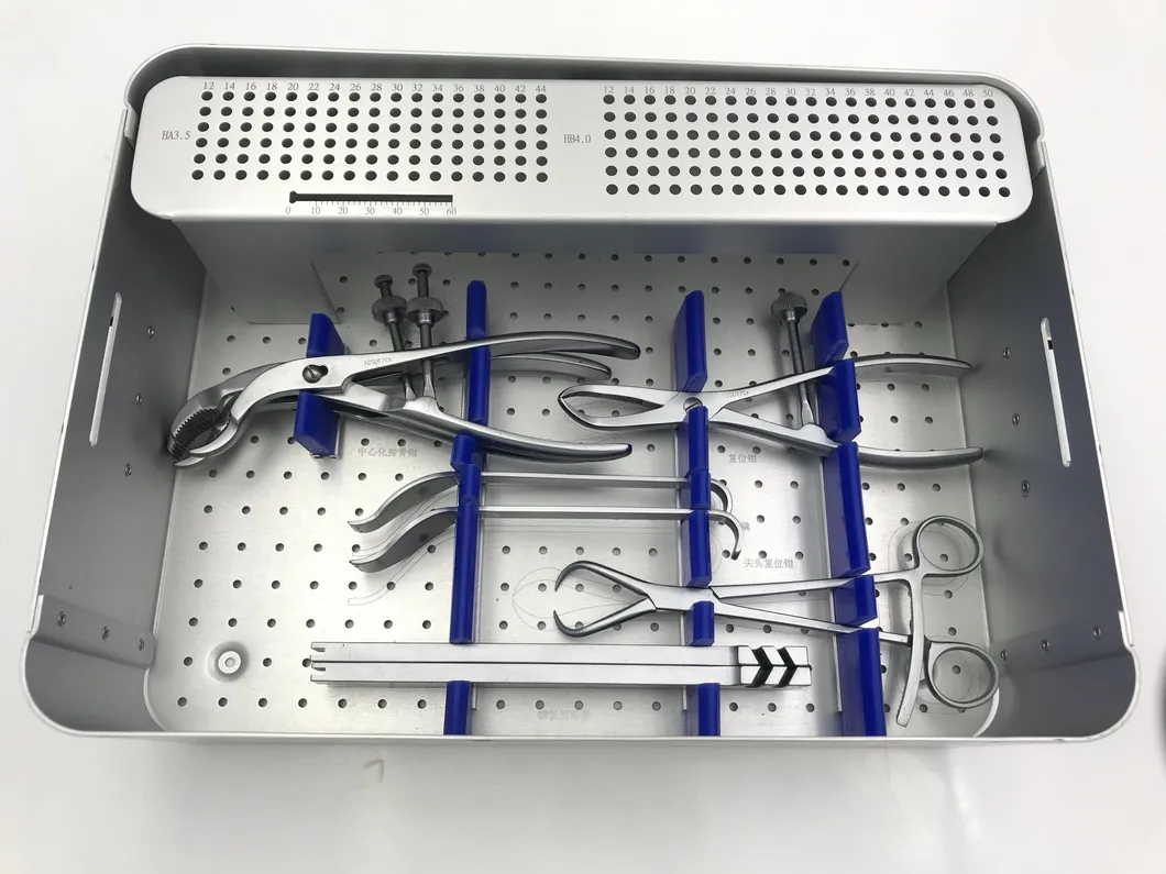 Orthopedic Implant Distal Radius/Fibula Trauma Plate with CE