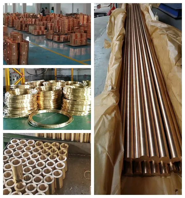 Oxygen Free C10100 Copper Alloy Round Bar in Stock
