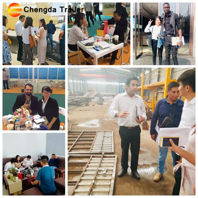 Popular Low Price 20FT 40FT Container Chassis Skeleton Semi Trailer Price