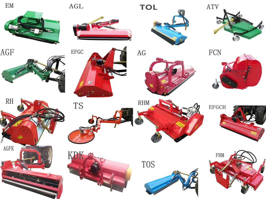 Pto Hydraulic Verge Mulcher Flail Mower