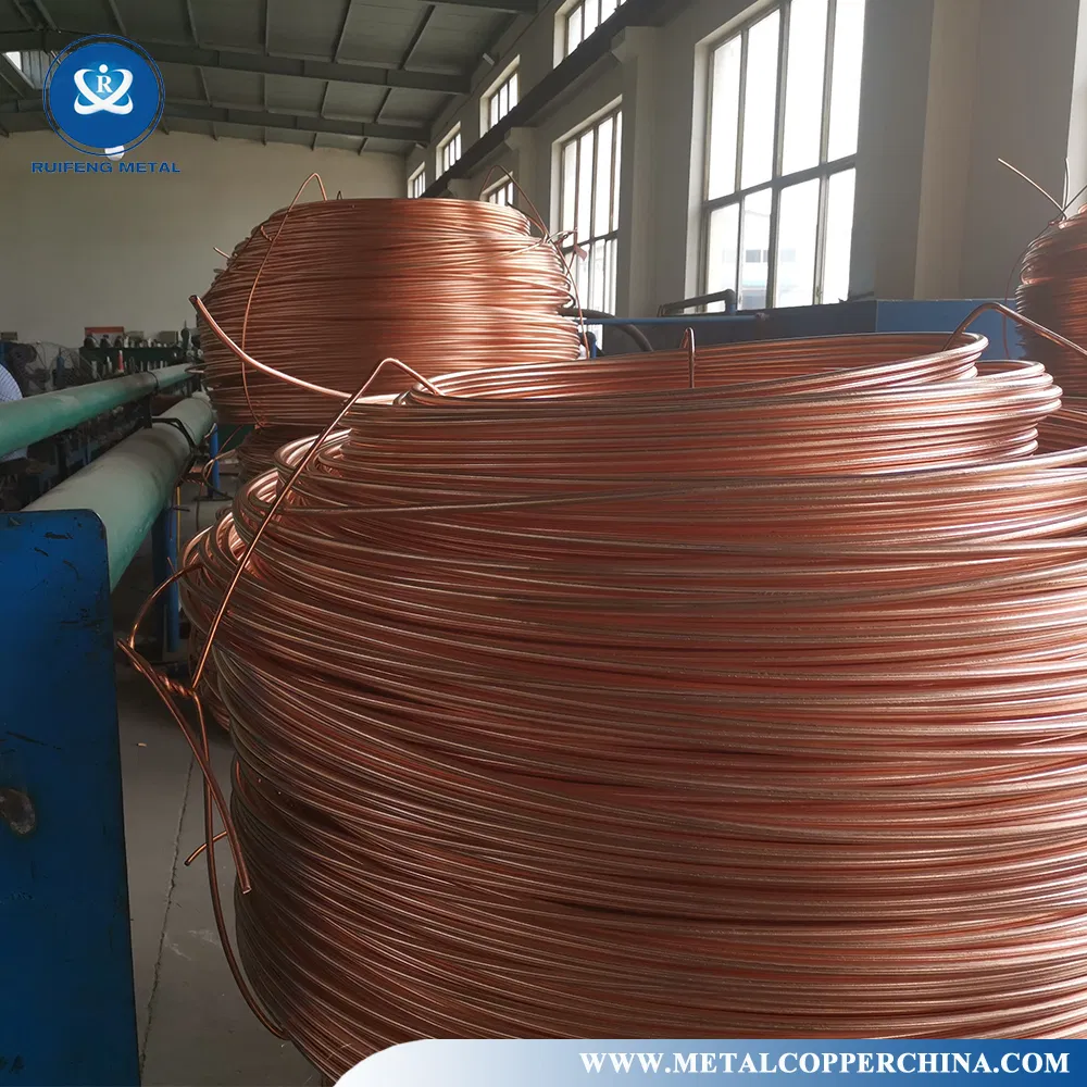 Pure Red Round C1011 C1020 C1100 T2 ETP Copper Bar / Rod 2mm 3mm 4mm 5mm 6mm 8mm