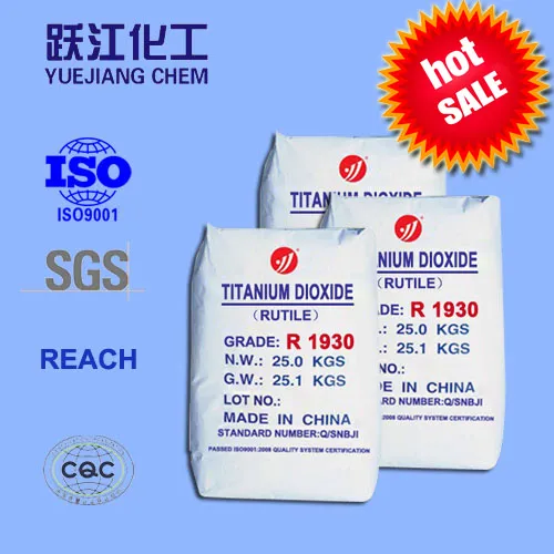 Raw Material Used in Paint Industry Titanium Dioxide