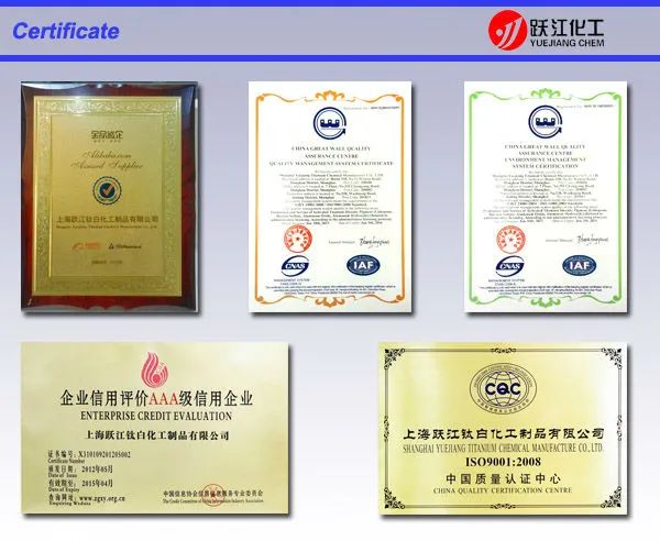 Raw Material Used in Paint Industry Titanium Dioxide