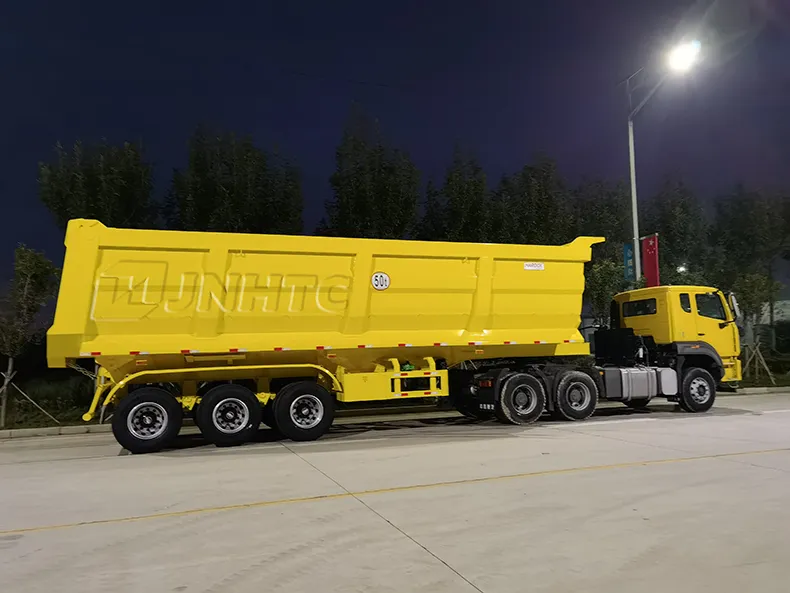 Rear Dump Semi Trailer Dump Trailer for Sale