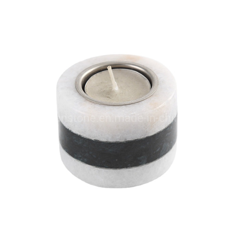 Recycle Suitable Marble Stone Candle Holder