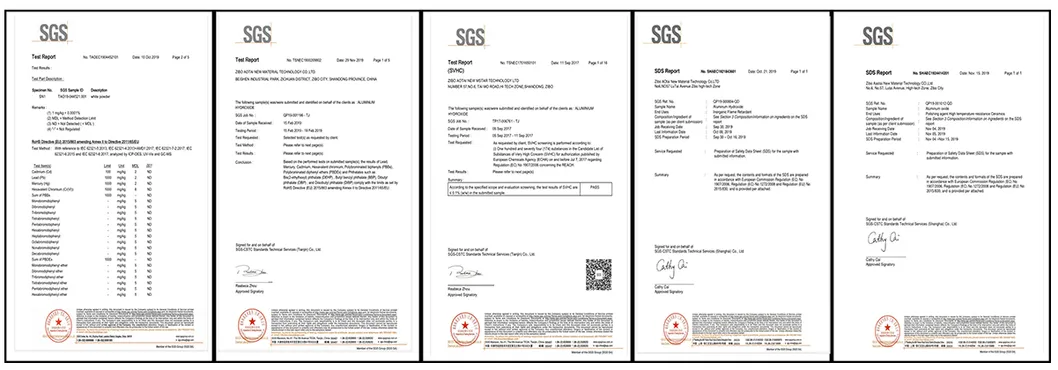 Refractory Grade Calcined Alumina Powder 99.5% Al2O3 CAS No 1344-28-1