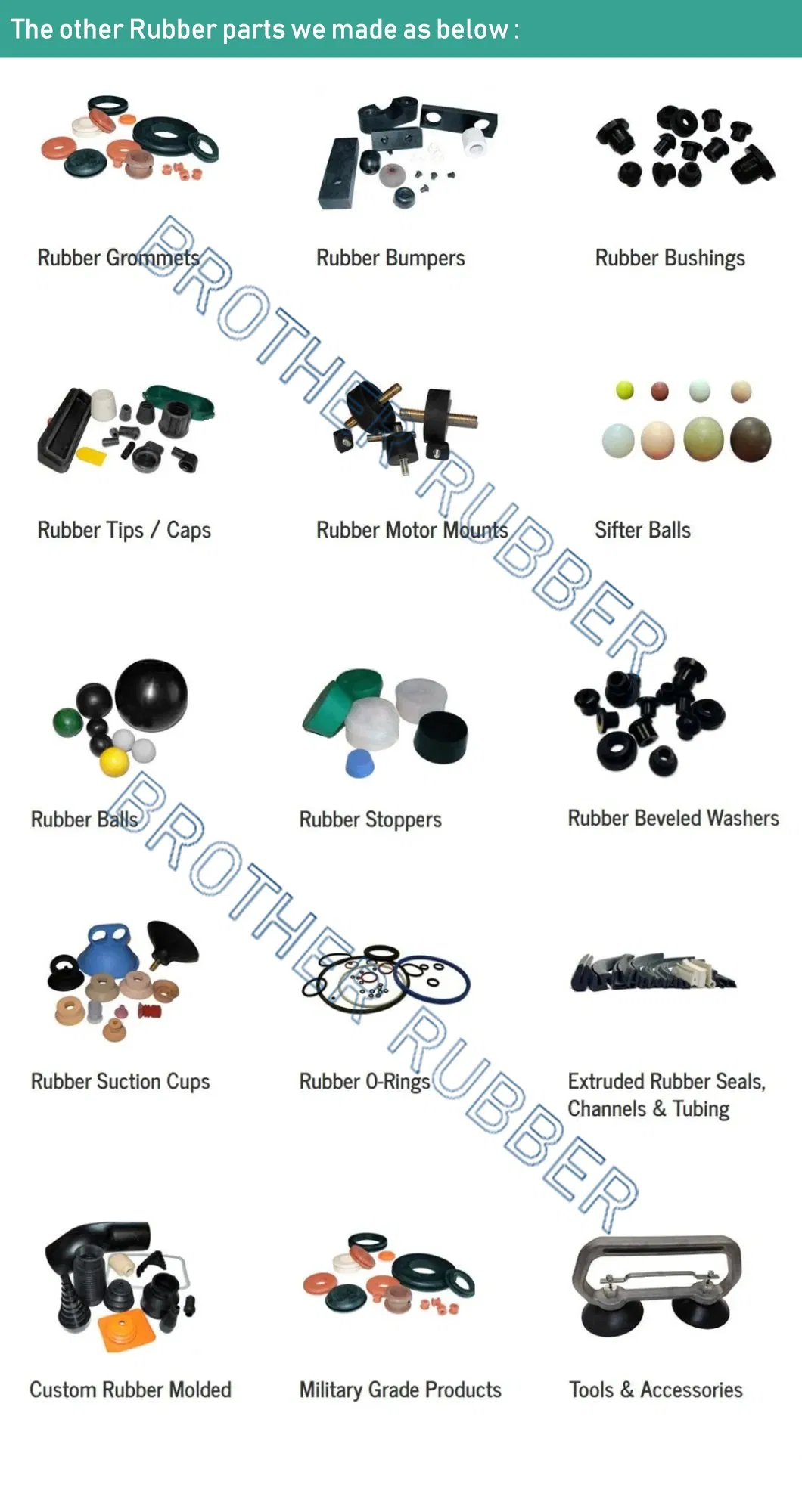 Rubber Mould Maker Custom Molded Semi-Transparent Silicone Rubber