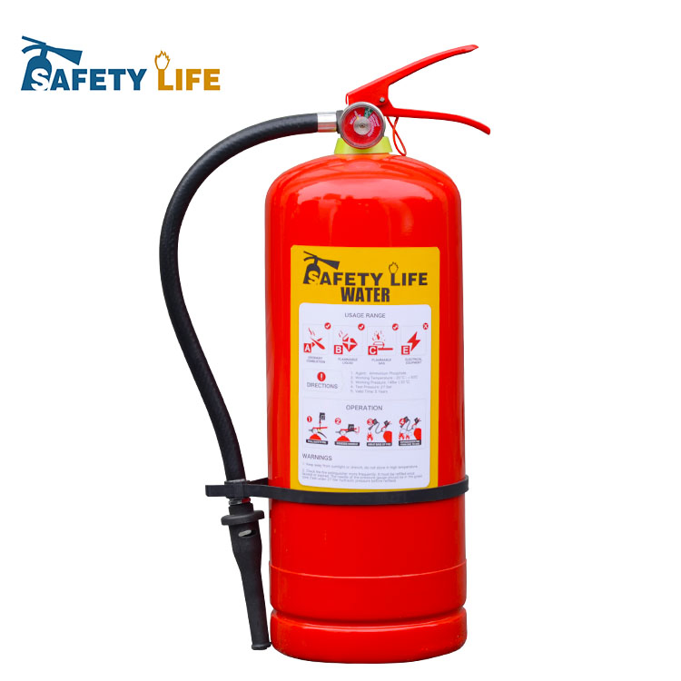 Safety Life Foam Afff Water Mist Fire Extinguisher 6L 9L