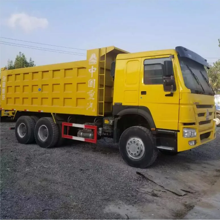 Second Hand Shacman 375HP Delong F2000/F3000 6X4 Dump Truck for African