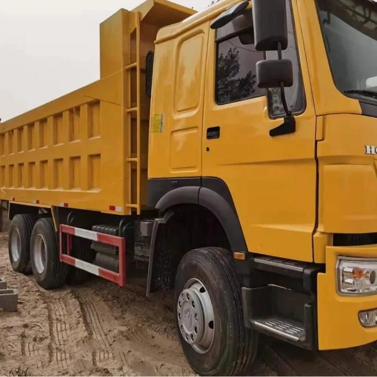 Second Hand Shacman 375HP Delong F2000/F3000 6X4 Dump Truck for African